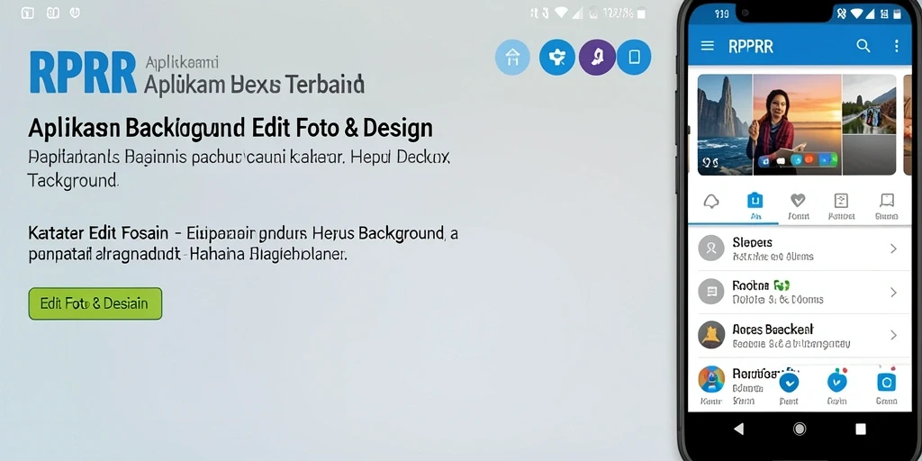 Antarmuka pengguna RPRR saat menghapus background dengan mudah.
