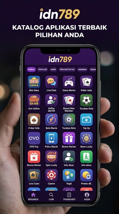 Aplikasi Populer & Kanal Uji di idn789 — Pusat Akses Terbaik